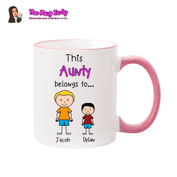 AUNTY MUG, Aunty Gift, Aunty Birthday, Aunty Christmas Gift