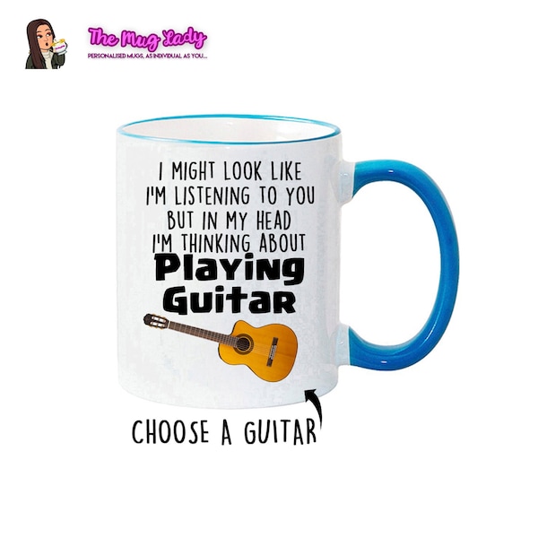 GUITAR MUG - Love Guitar - Guitar Gift