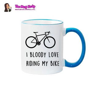 BIKE MUG - Love My Bike - Cyclist Gift