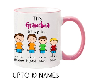 Grandma Personalised Mug