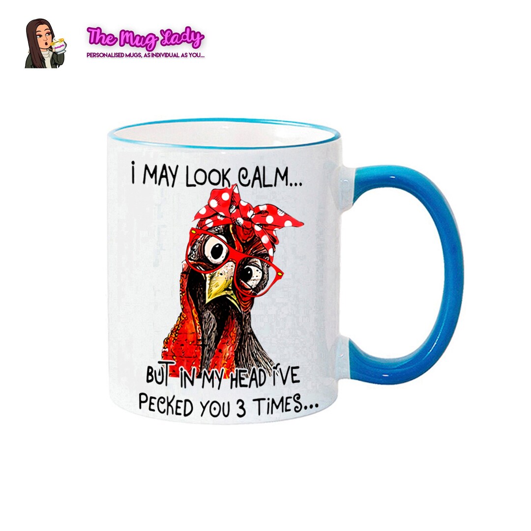 CHICKEN MUG Pecked Gift for Chicken Lovers Chicken Gift Etsy UK