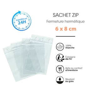 200 Sachet Plastique Transparent Petit Sachet Bonbon Sac Plastique