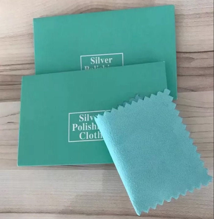 Anti Tarnish Silver Jewelery Polishing Cloth 