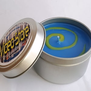 VIDEO STORE scented candle 4oz. tin