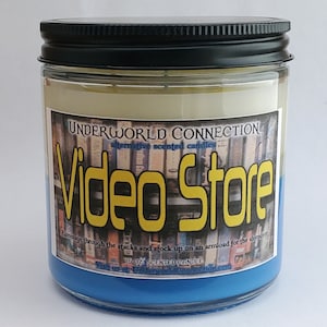 VIDEO STORE scented candle zdjęcie 1
