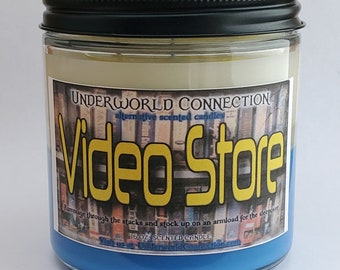 VIDEO STORE scented candle