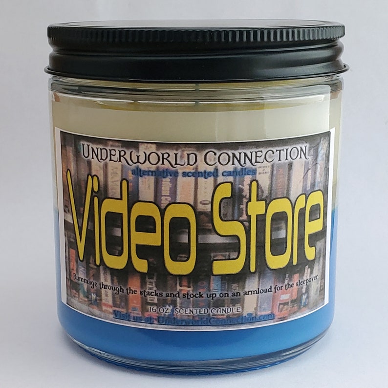 VIDEO STORE scented candle image 1