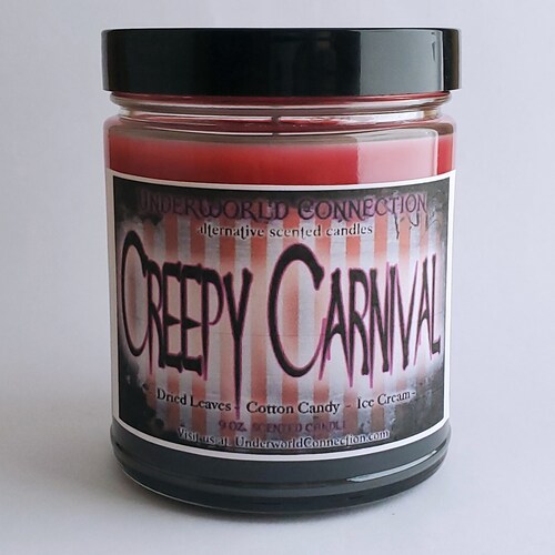 CREEPY CARNIVAL Scented Candle Etsy