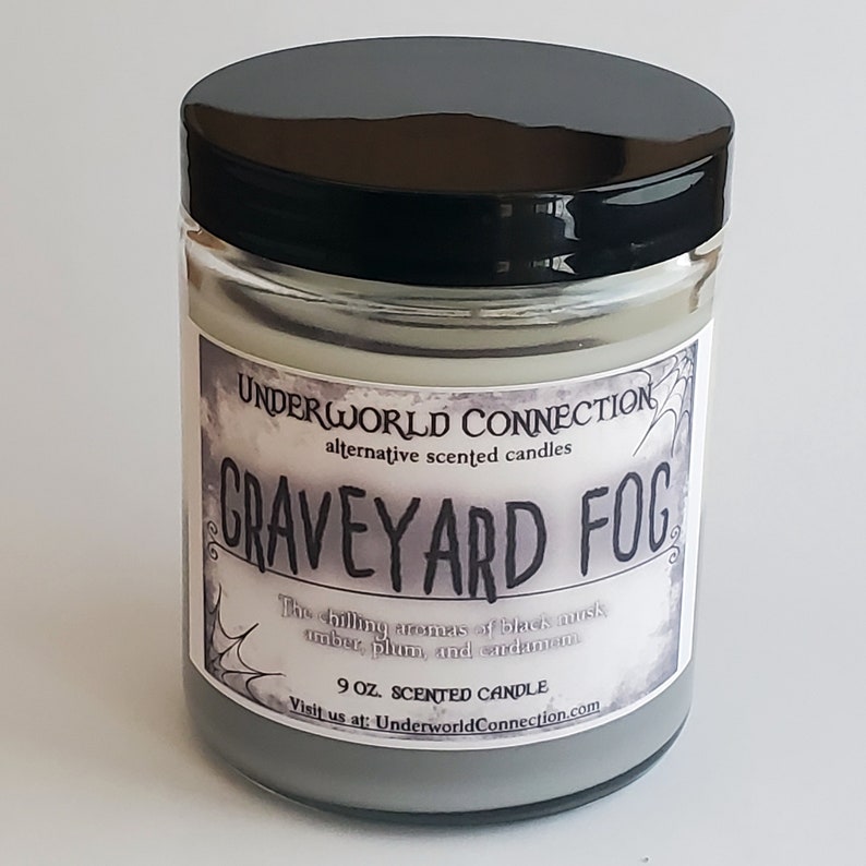 GRAVEYARD FOG scented candle Etsy