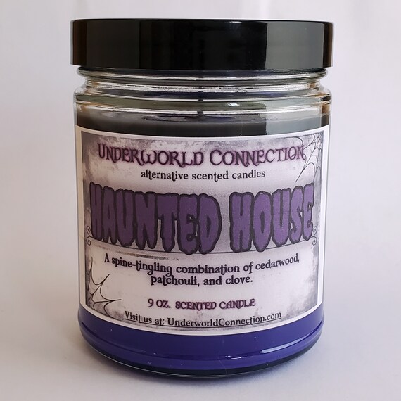 HAUNTED HOUSE scented candle Etsy