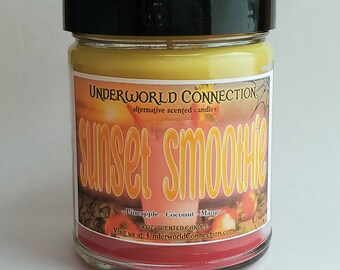 SUNSET SMOOTHIE scented candle