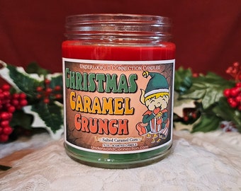 CHRISTMAS CARAMEL CRUNCH scented candle