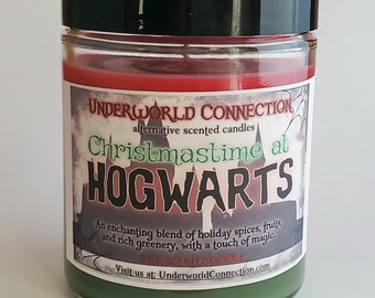 KERSTTIJD OP HOGWARTS - Op Wizarding World geïnspireerde geurkaars