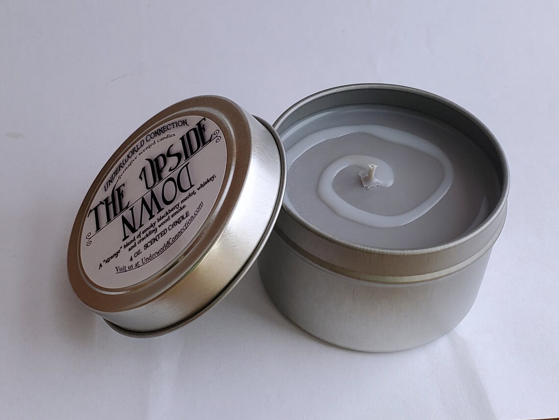 THE UPSIDE DOWN scented candle Etsy