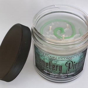 CEMETERY PICNIC scented candle 16oz. jar