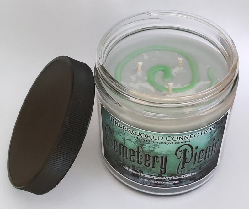 CEMETERY PICNIC scented candle 16oz. jar