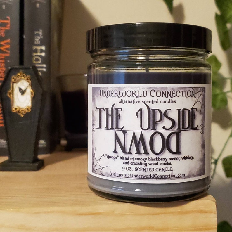 THE UPSIDE DOWN scented candle Etsy