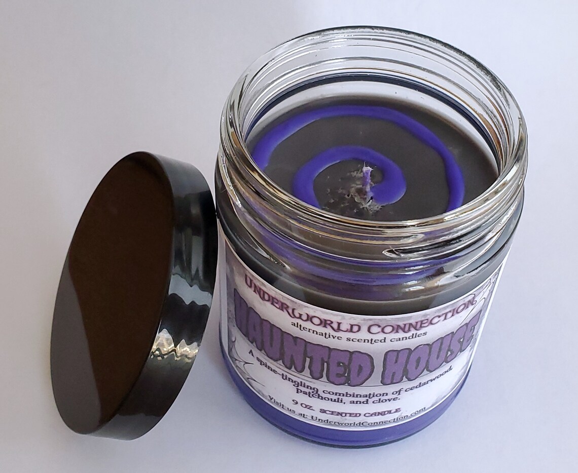 HAUNTED HOUSE scented candle Etsy