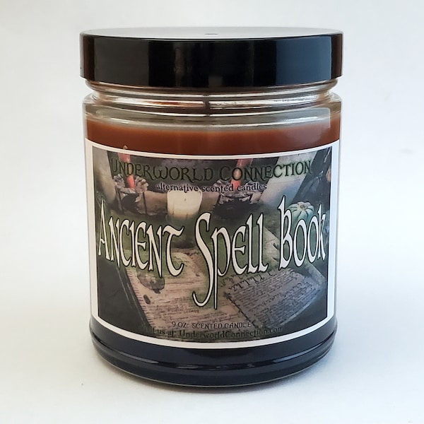 ANCIENT SPELL BOOK scented candle