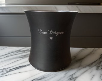 2 Collector's Items : 2 Unique Dom Perignon Pewter Champagne Bucket in Very Good Condition