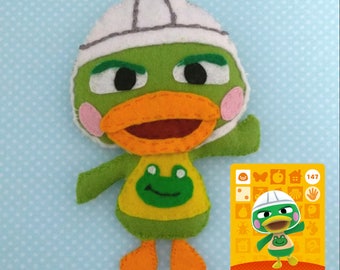 Custom Animal Crossing Felt Plush