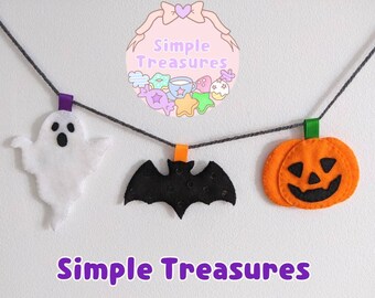 Felt Halloween Garland/Wall Hanging