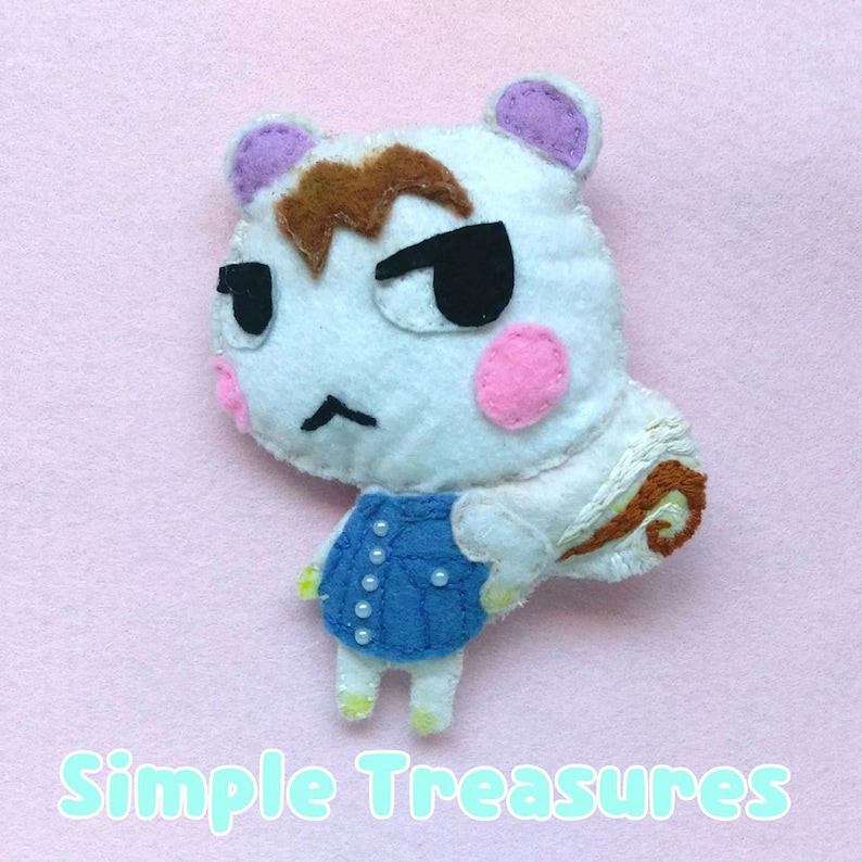 Custom Animal Crossing Felt Plush image 3