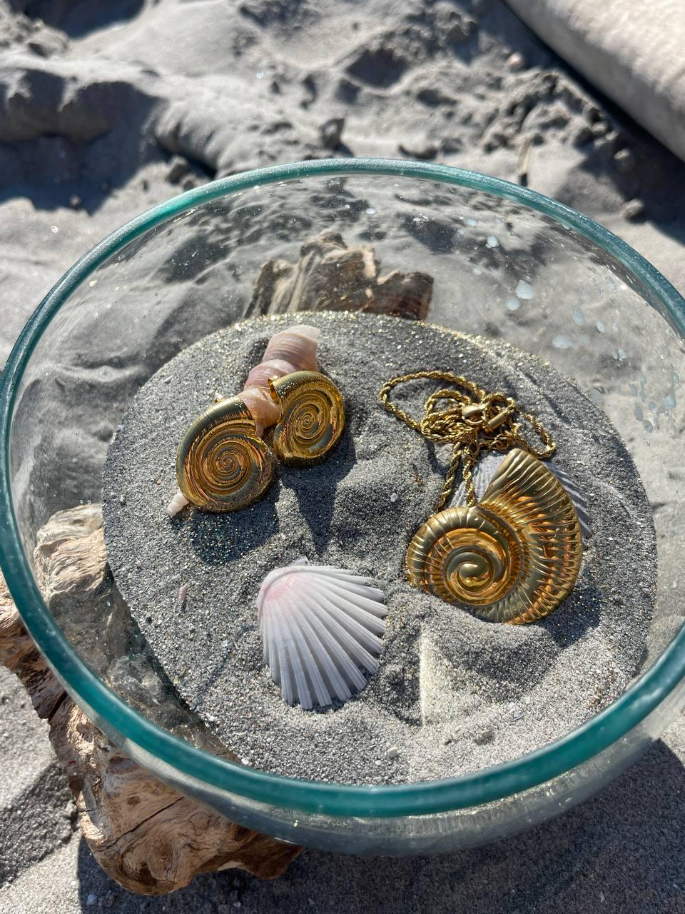 Collana E Orecchini In Conchiglia Perle 10mm - Bianco Grigio Blu Mare Del Sud - Fatto A Mano