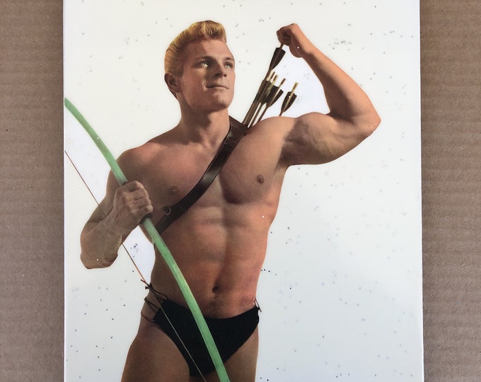 Sam Calhoun Vintage Physique Magazine Model Kitsch Clipboard - Etsy