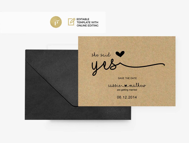 Diy Wedding Invitation Stationary Editable Online Template Etsy