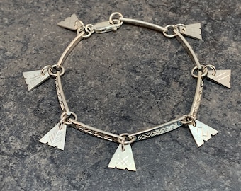 Sterling 7-day bracelet