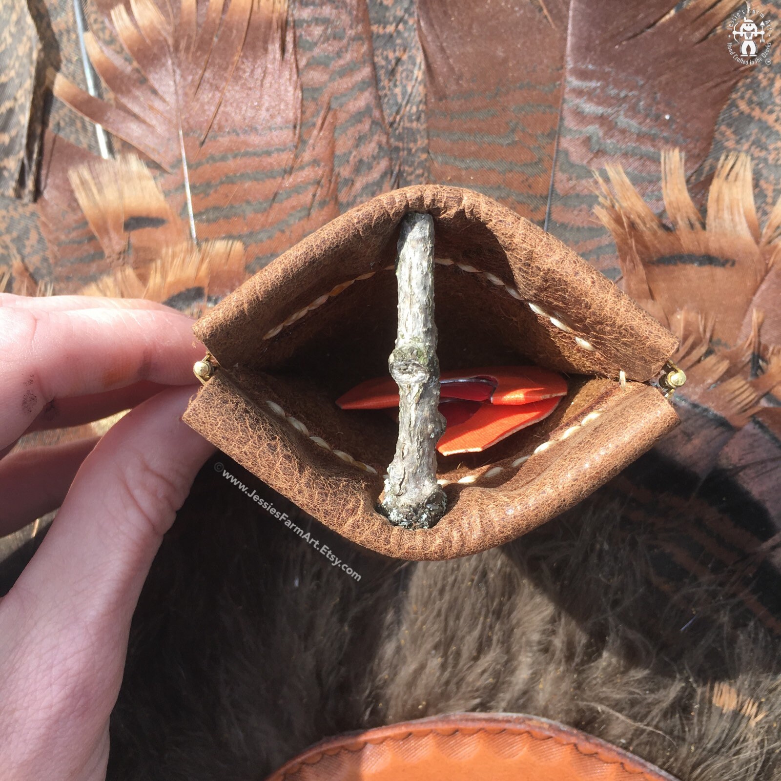 Squeeze Top Turkey Hunting Mouth Call Wallet. Diaphragm Case. Etsy