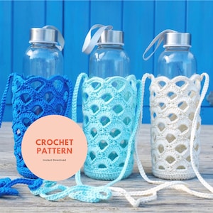 Crochet Water Bottle Bag