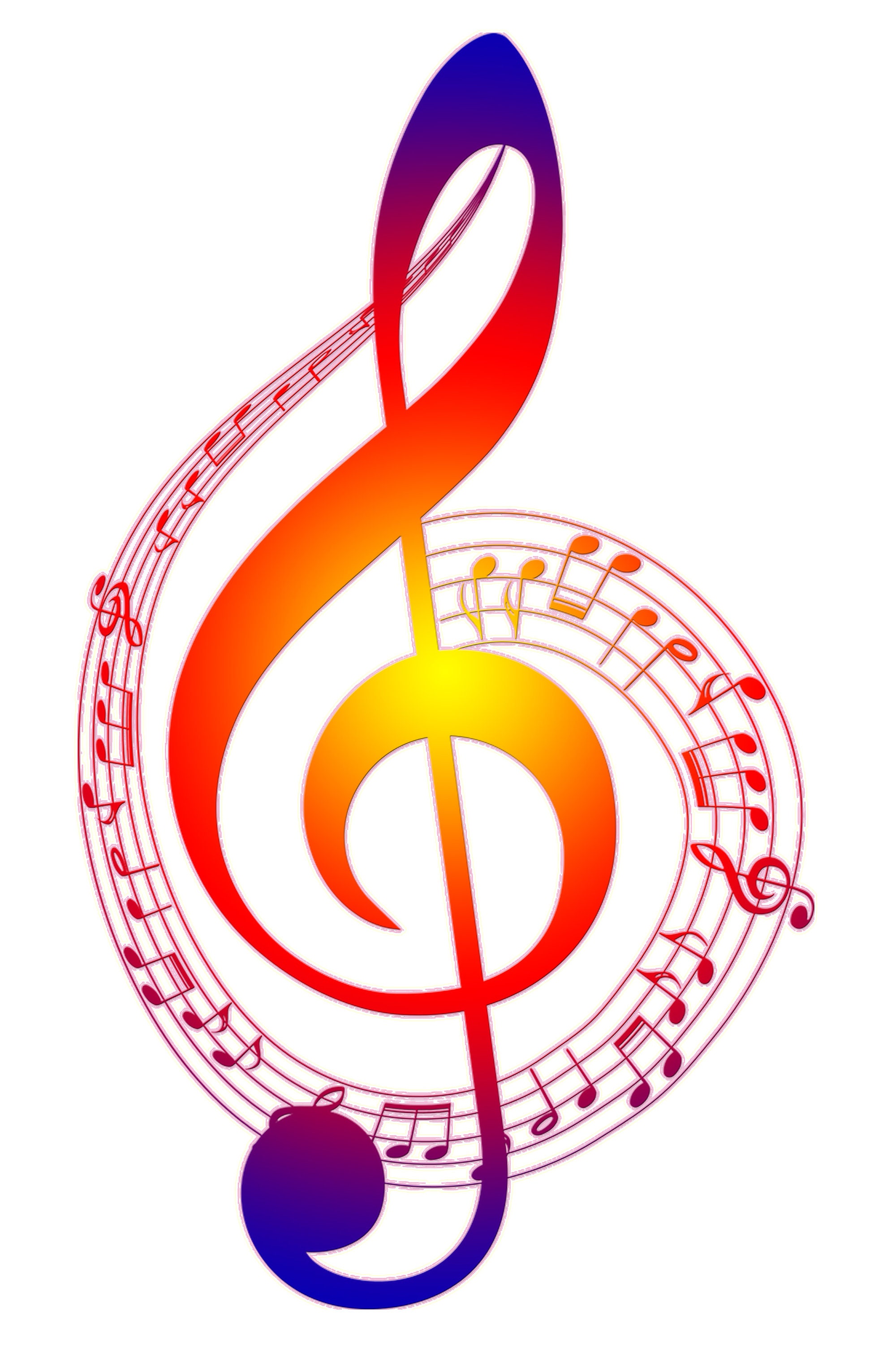 Music Note Art. Digital Download. Educational Wall Art. Music Notes