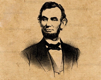 Download Bild von Abraham Lincoln, Aufkleber, ClipArt, Kontur, bedruckbar, Abe Lincoln, sofortiges Download--item kein 65