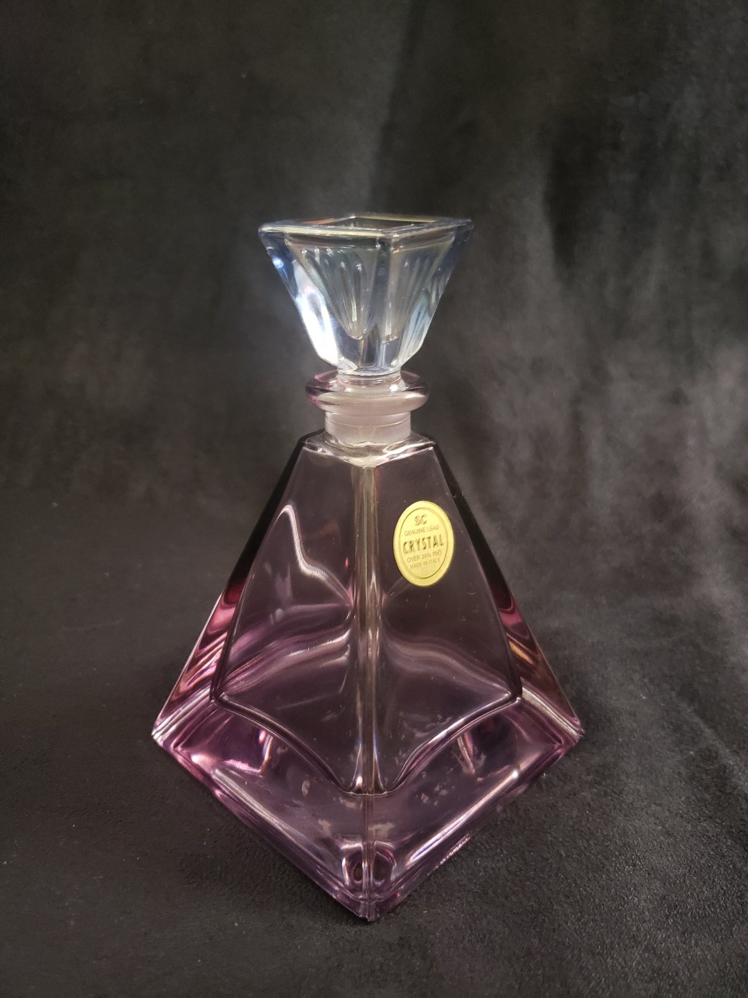 Illusions Pyramid Perfume Bottle UK