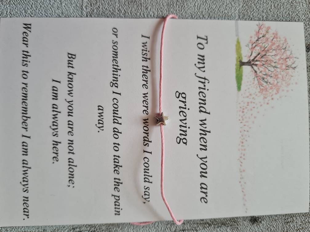 Gift for Grieving Friend Bereavement Gift Bereavement Card Etsy UK
