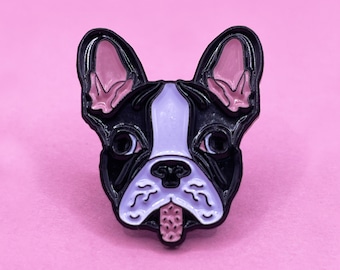 Pin esmaltado de Boston Terrier