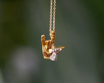 I Love You Adult/Child Necklace