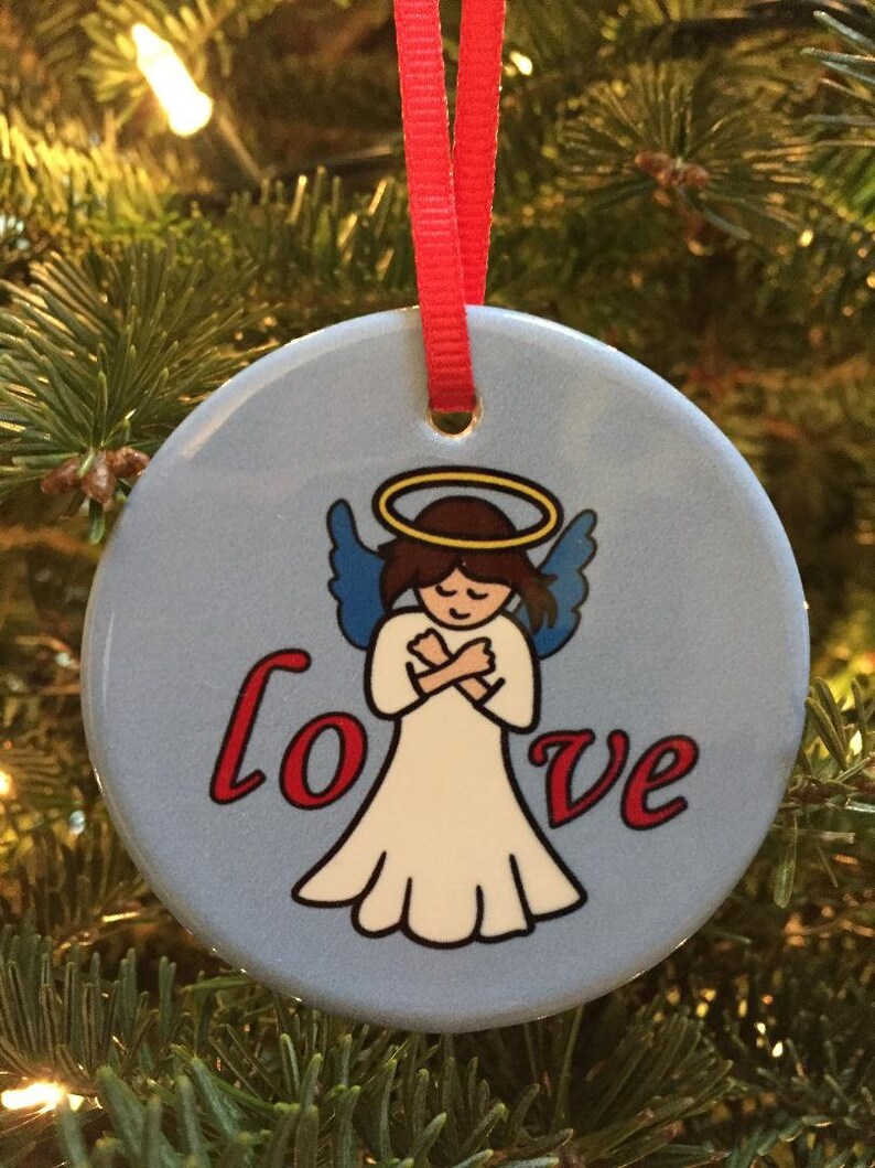 Love Angel Ornament