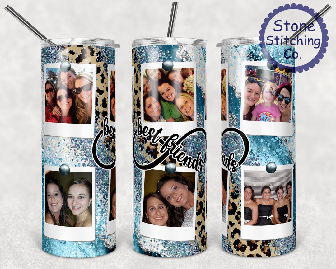 Best Friend Photo Cup, Photo Mug, Photo Tumbler, Friendship Photo Gift