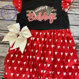Uga Bulldogs Dress Girls 6 - Etsy