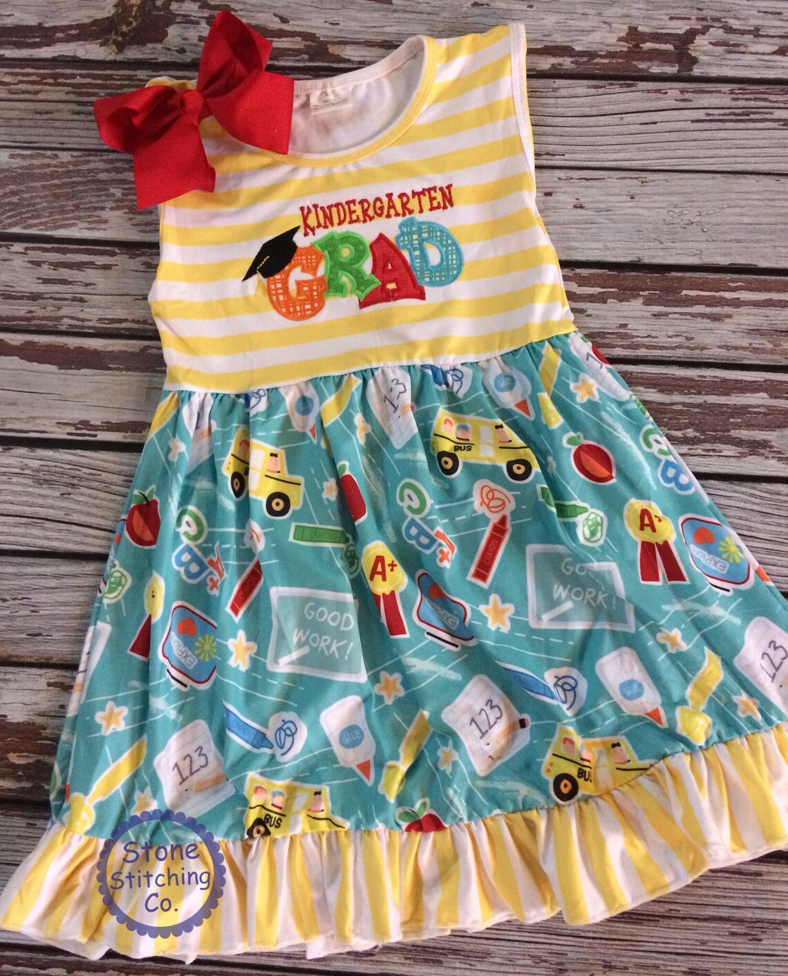 Kindergarten graduation dress kindergarten graduation outfit | Etsy