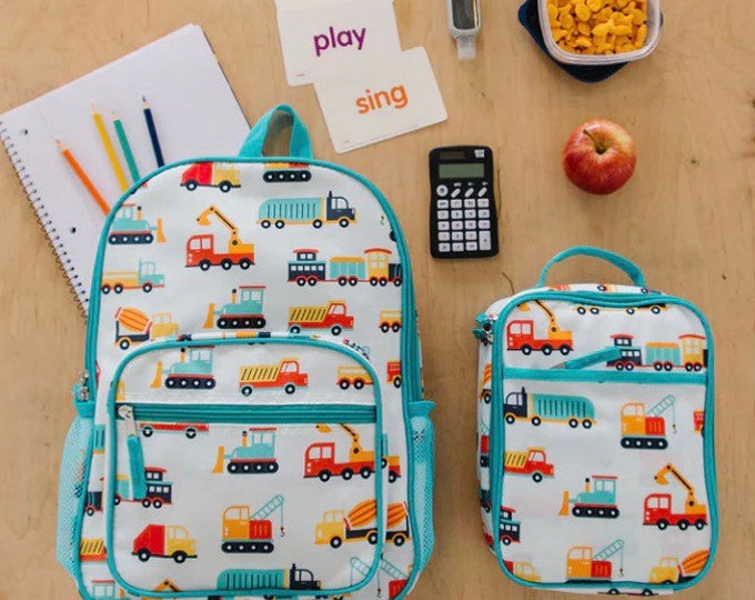 Construction Backpack, Construction Bag, Construction Lunchbox ...