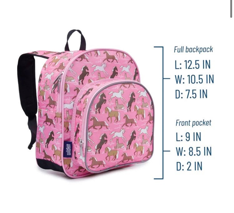 Horse Backpack Horse Bag Mini Horse Backpack Horse Etsy