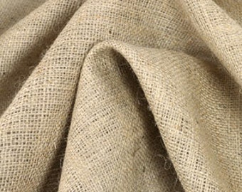 Round Burlap Tablecloth Natural Wedding Linens Select a Size - Custom Orders are Welcome