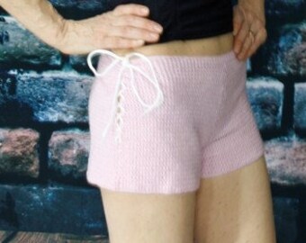 Crochet Side Laced Shorts Pattern   1212
