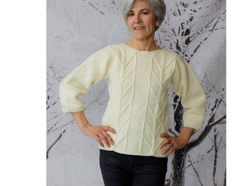 Crochet Post DC Pattern Tree Sweater Pattern   512