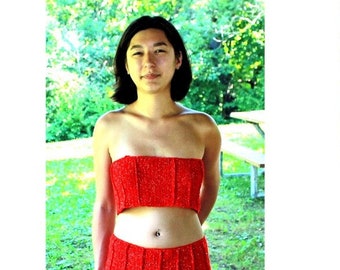 Crocheted Accent Tube Top Pattern   109