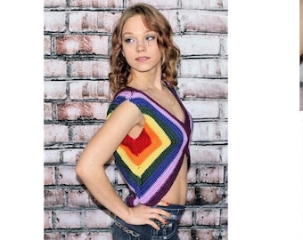 Crochet Half Circle Tank Top Pattern   205